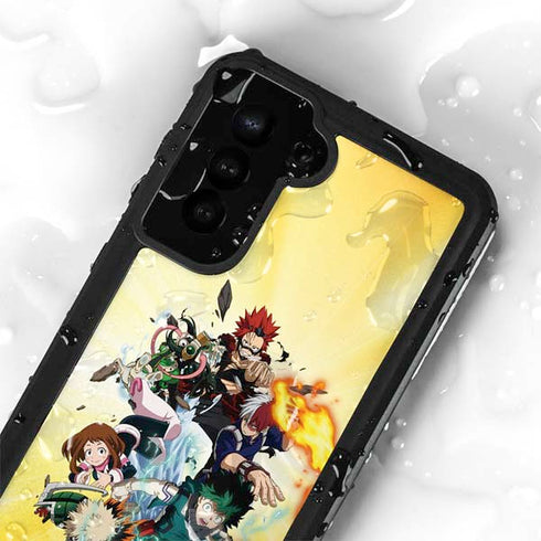 My Hero Academia Hero Team Season 4 Galaxy S24 Plus Waterproof Case